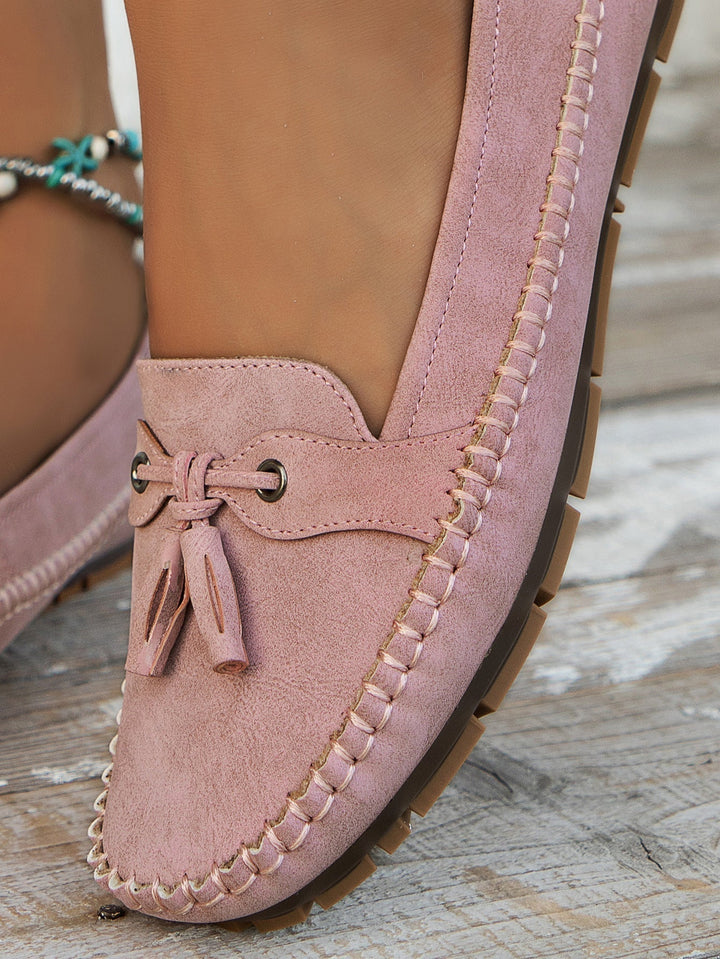 Becky | Orthopaedic Vintage Bow Loafers