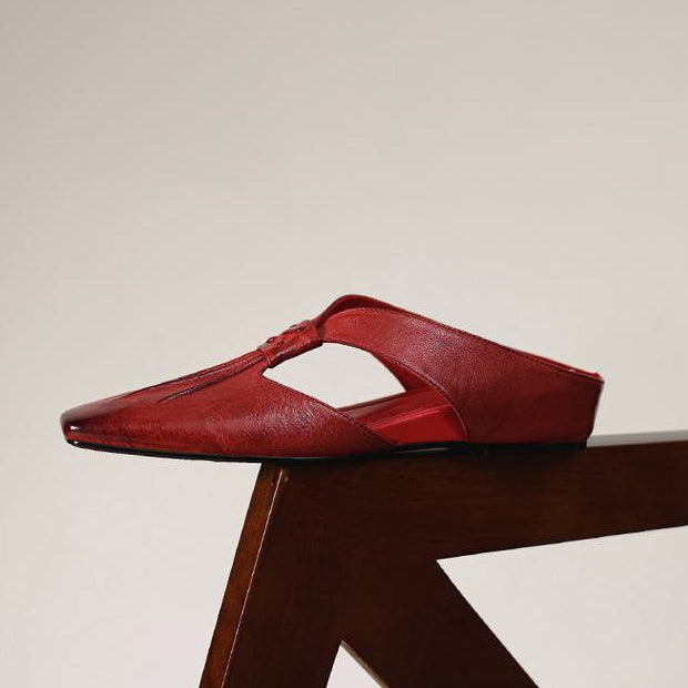 Anja | Mules with Bow and Closed Toe