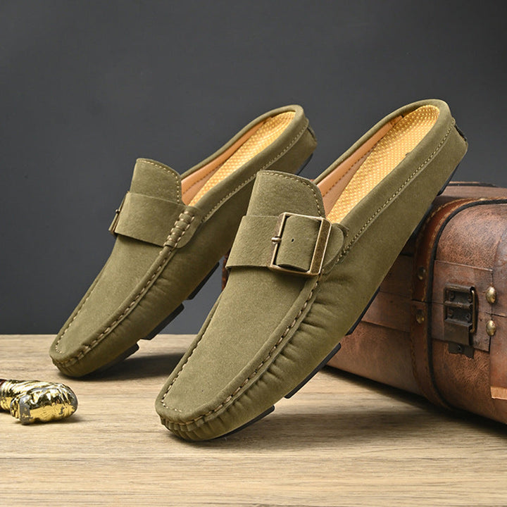 Isabella | Mule Loafers with Buckle