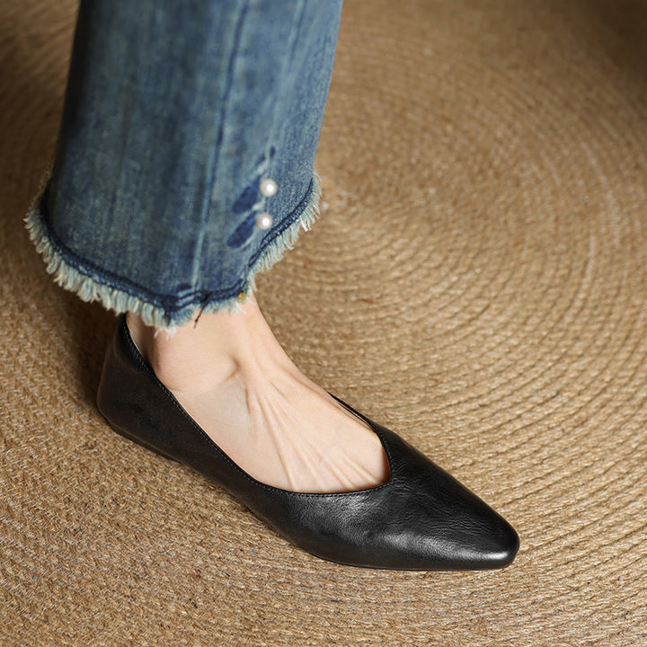 Reve | Pointed Toe Ballet Flats