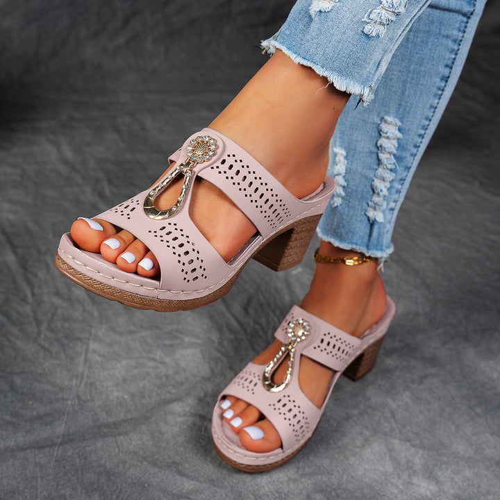 Lidia | Orthopaedic Sandal with Heel