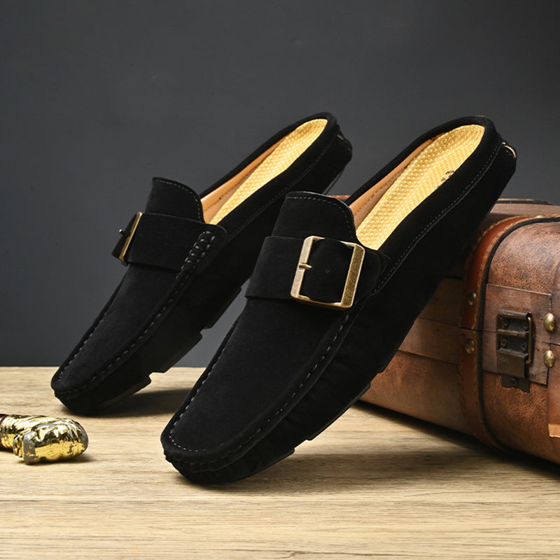Isabella | Mule Loafers with Buckle