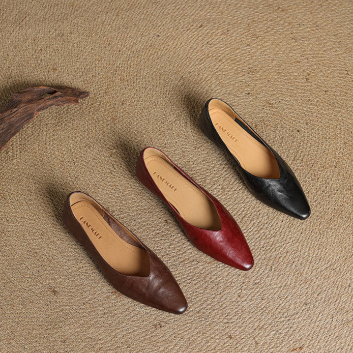 Reve | Pointed Toe Ballet Flats