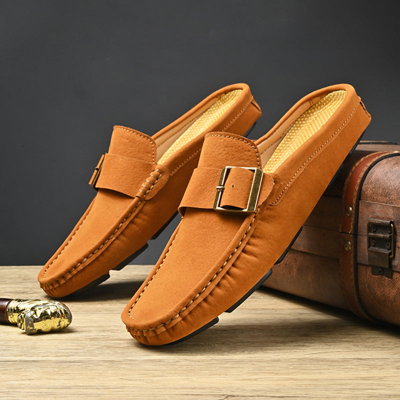 Isabella | Mule Loafers with Buckle