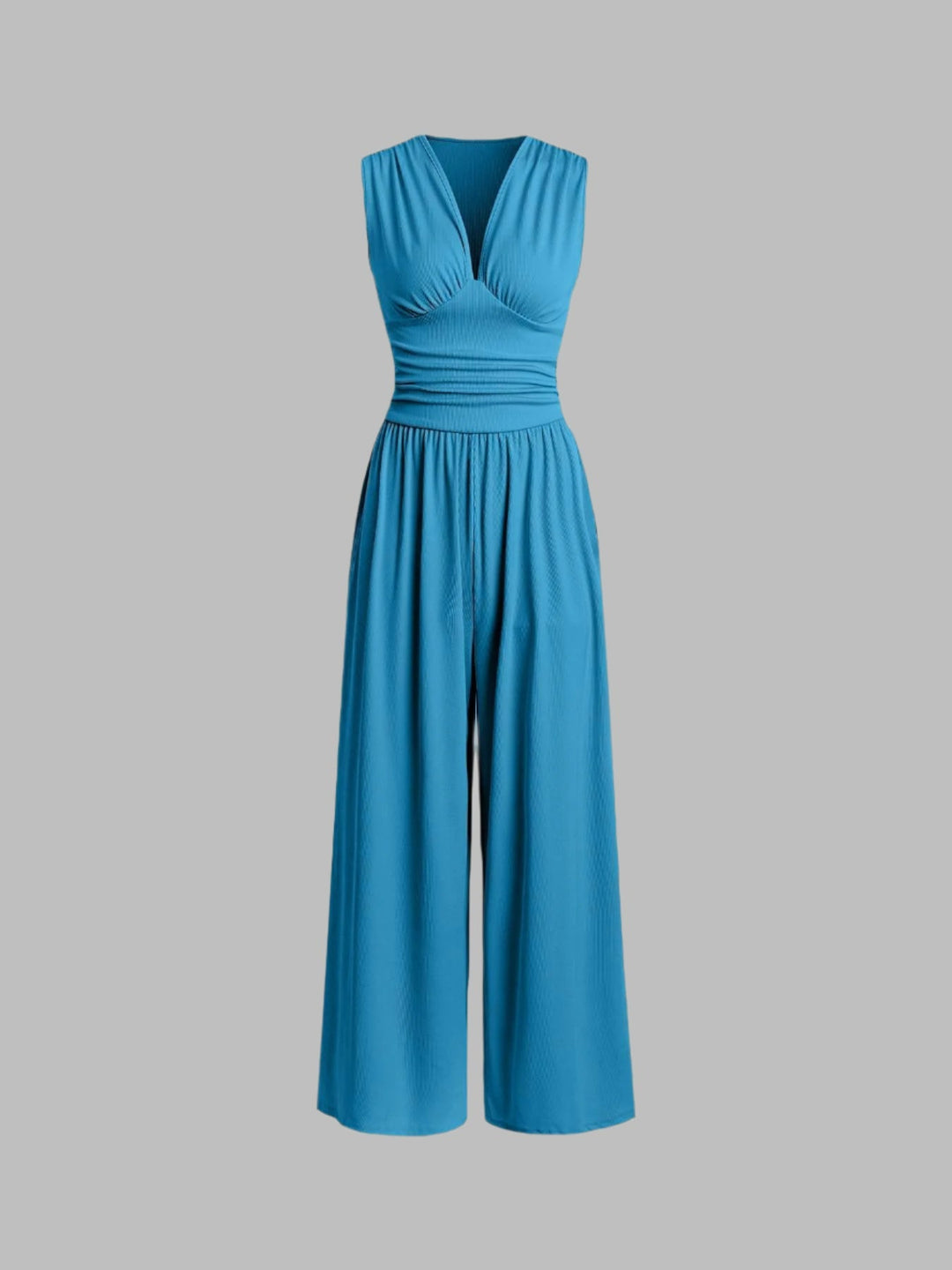 Halley | Chic Sleeveless Wide-Leg Jumpsuit