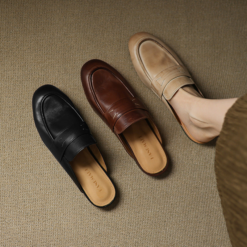 Maddalena | Penny Loafer Mules