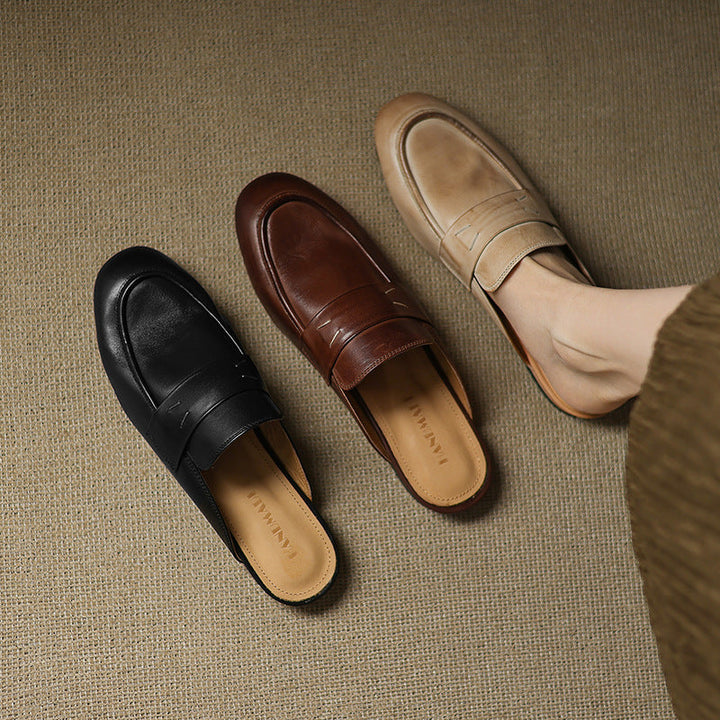 Maddalena | Penny Loafer Mules