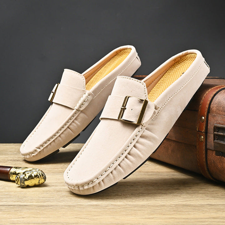 Isabella | Mule Loafers with Buckle