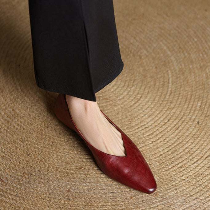 Reve | Pointed Toe Ballet Flats
