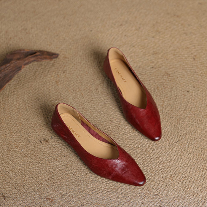 Reve | Pointed Toe Ballet Flats