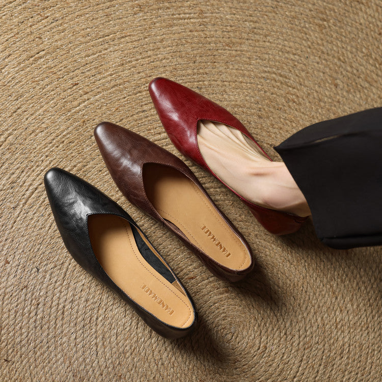 Reve | Pointed Toe Ballet Flats