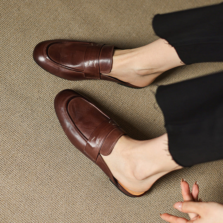 Maddalena | Penny Loafer Mules