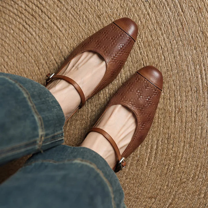 Liana | Mary Jane Mules with Heel