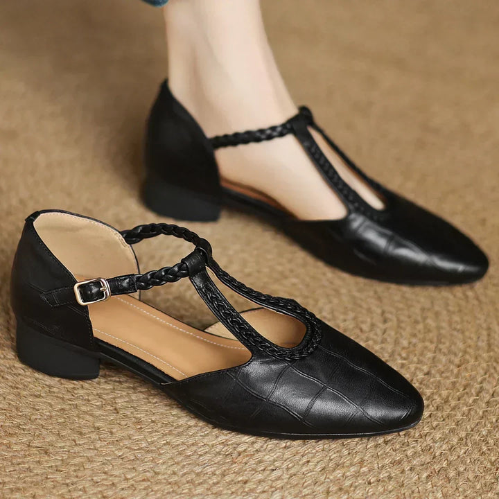 Clara - Orthopaedic Leather Mary Jane Shoes