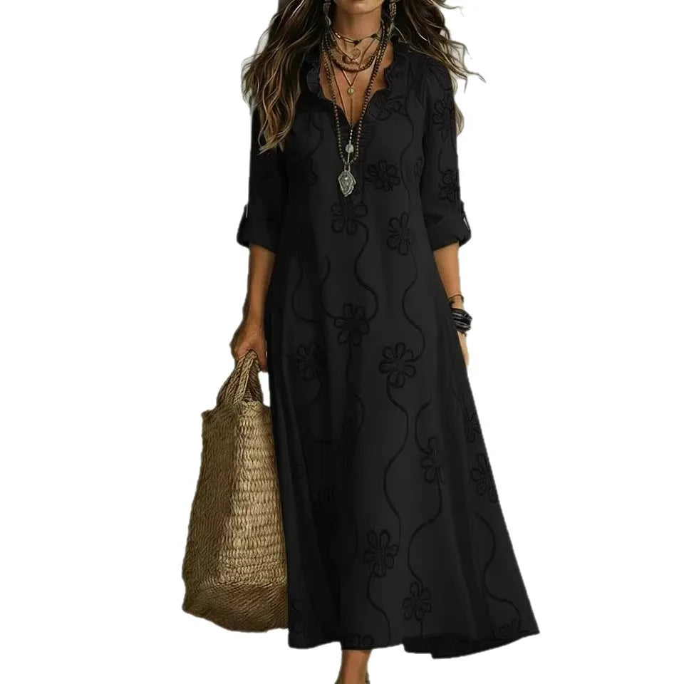 Sienna - Long Floral Dress