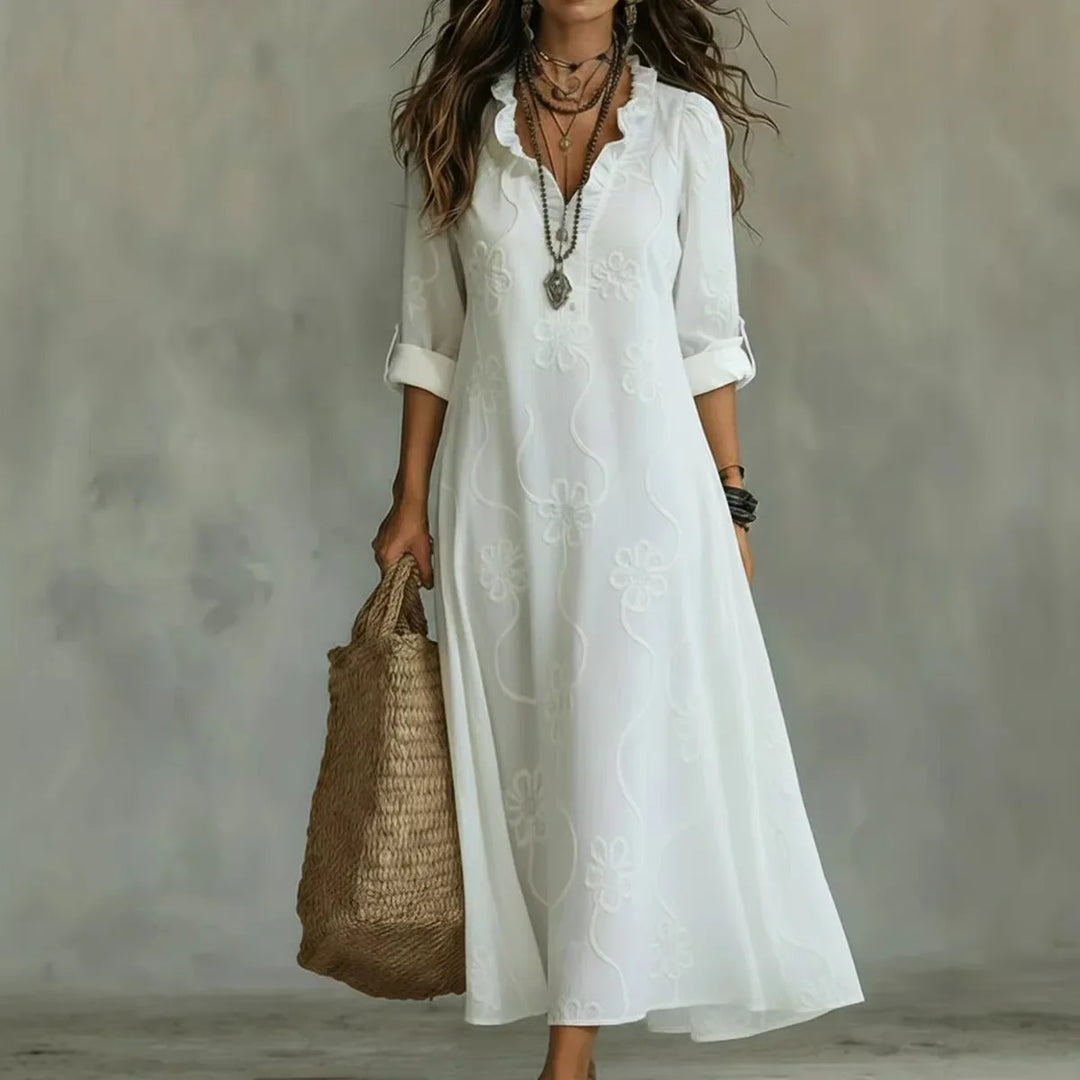 Sienna - Long Floral Dress
