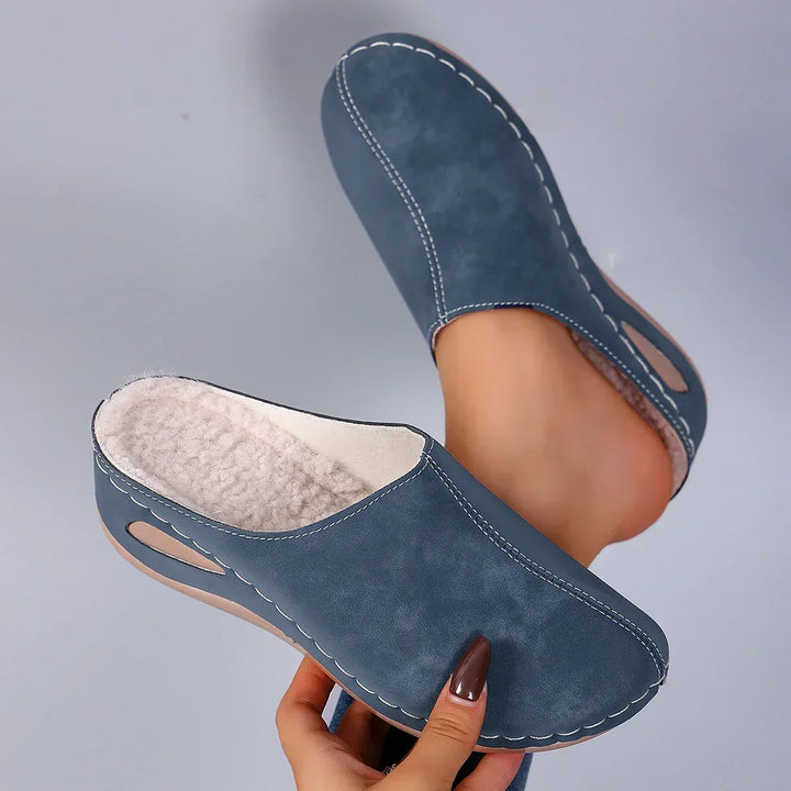 Élise™ | Warm Orthopaedic Slippers for Daily Comfort
