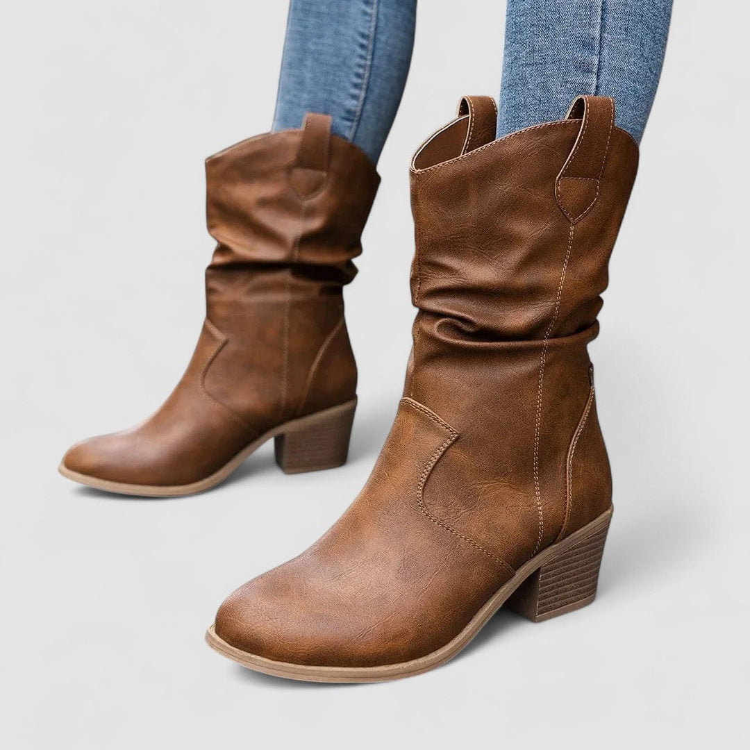 Vivian – Orthopaedic Leather Boots
