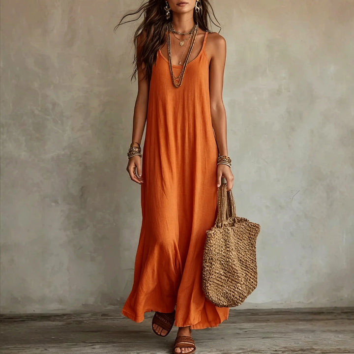 Saskia | Backless Cami Maxi Dress