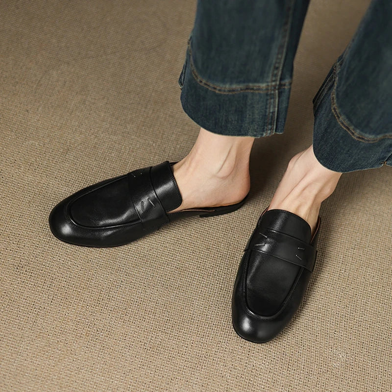 Maddalena | Penny Loafer Mules