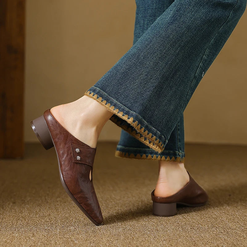 Miles | Mules with Cut-Out Details