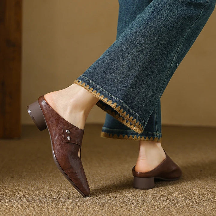 Miles | Mules with Cut-Out Details