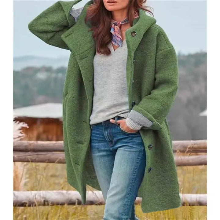 Rosamund | Hooded Longline Coat