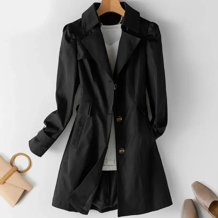 Constance | Lightweight Single-Breasted Trench Coat