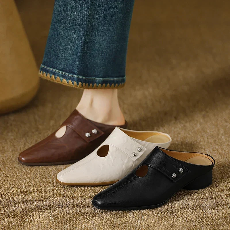 Miles | Mules with Cut-Out Details