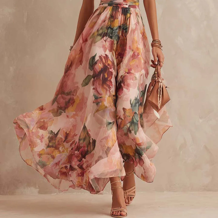 Aurelia | One-Shoulder Floral Maxi Dress
