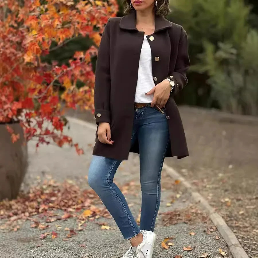 Yolanda | Casual Longline Jacket