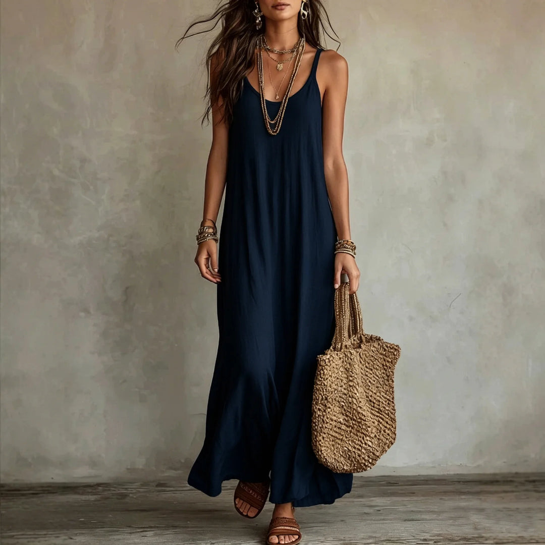 Saskia | Backless Cami Maxi Dress