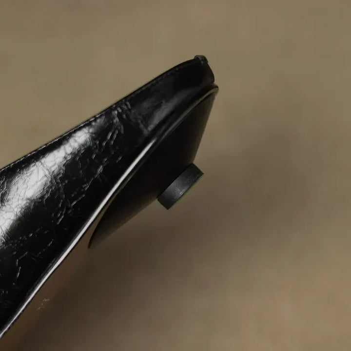 Regine | Pointed Mules with Buckle