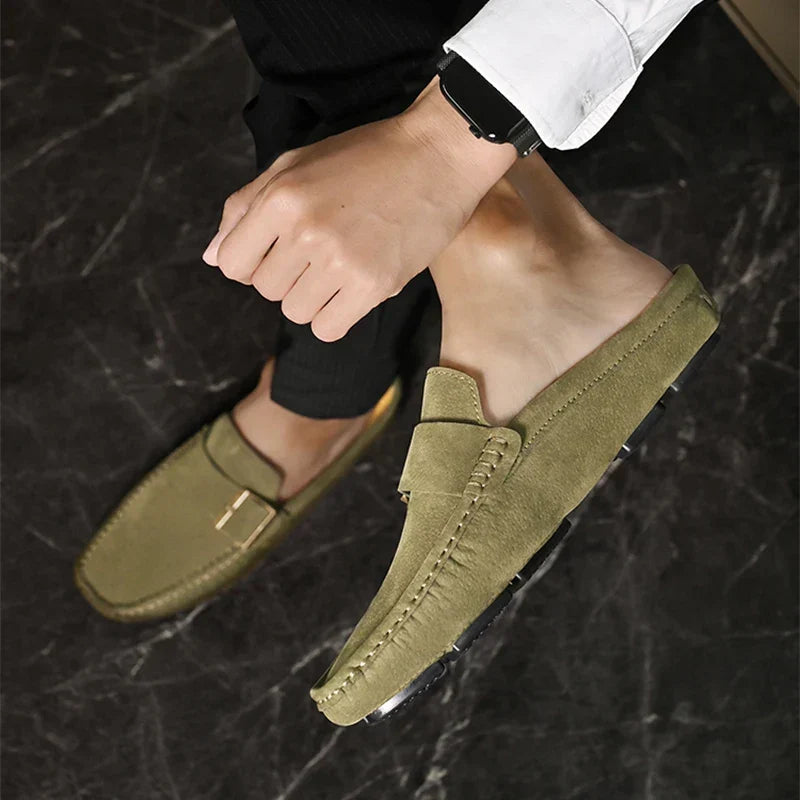 Isabella | Mule Loafers with Buckle