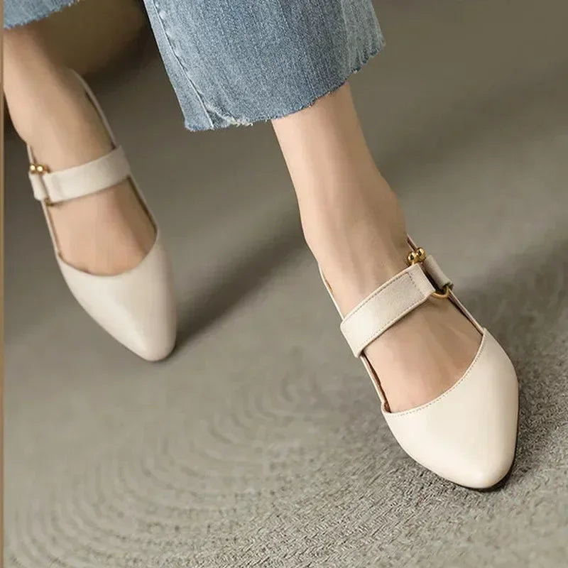 Thea | Mary Jane Block Heel Shoes