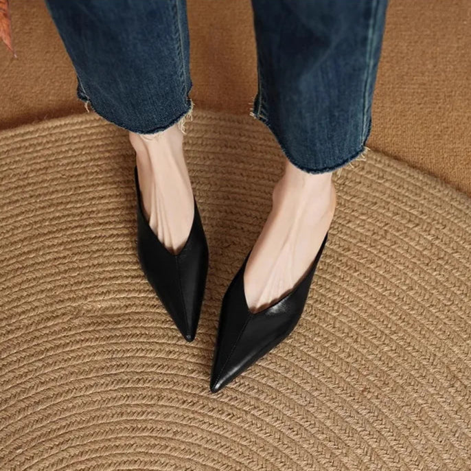 Bruna | Pointed Toe Mules