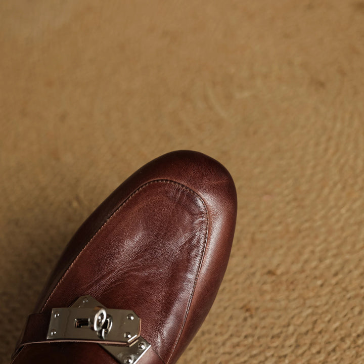 Mariagrazia | Mule Loafers with Buckle