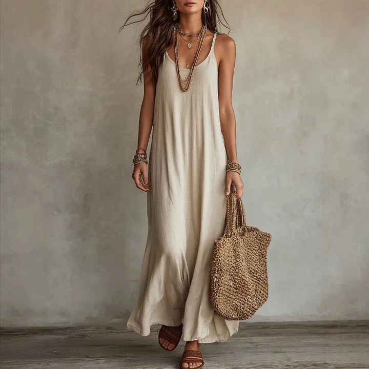 Saskia | Backless Cami Maxi Dress