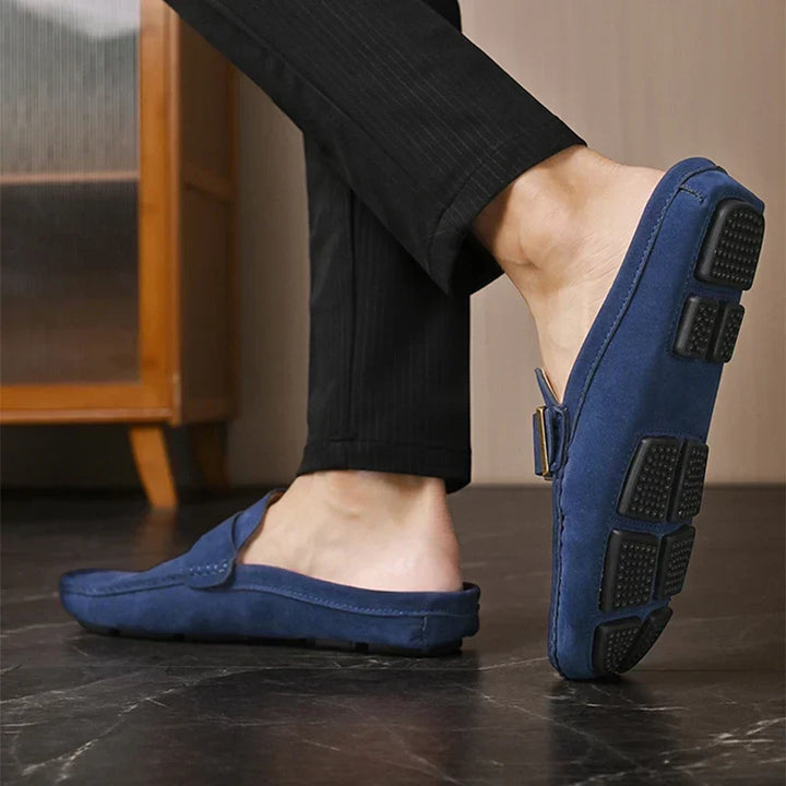 Isabella | Mule Loafers with Buckle