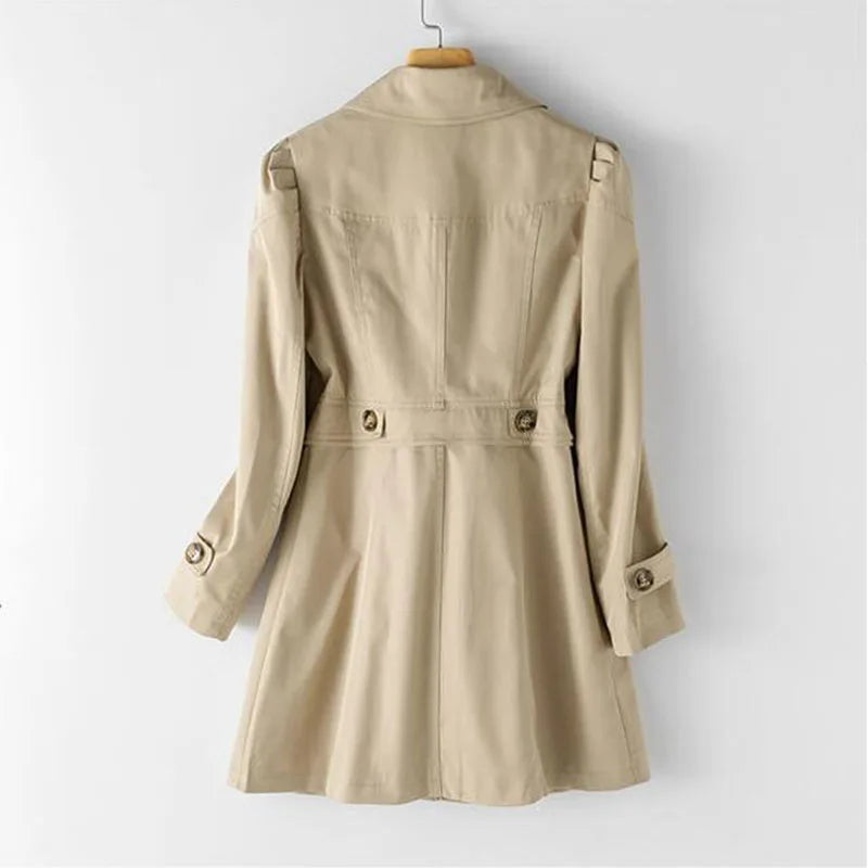 Constance | Lightweight Single-Breasted Trench Coat