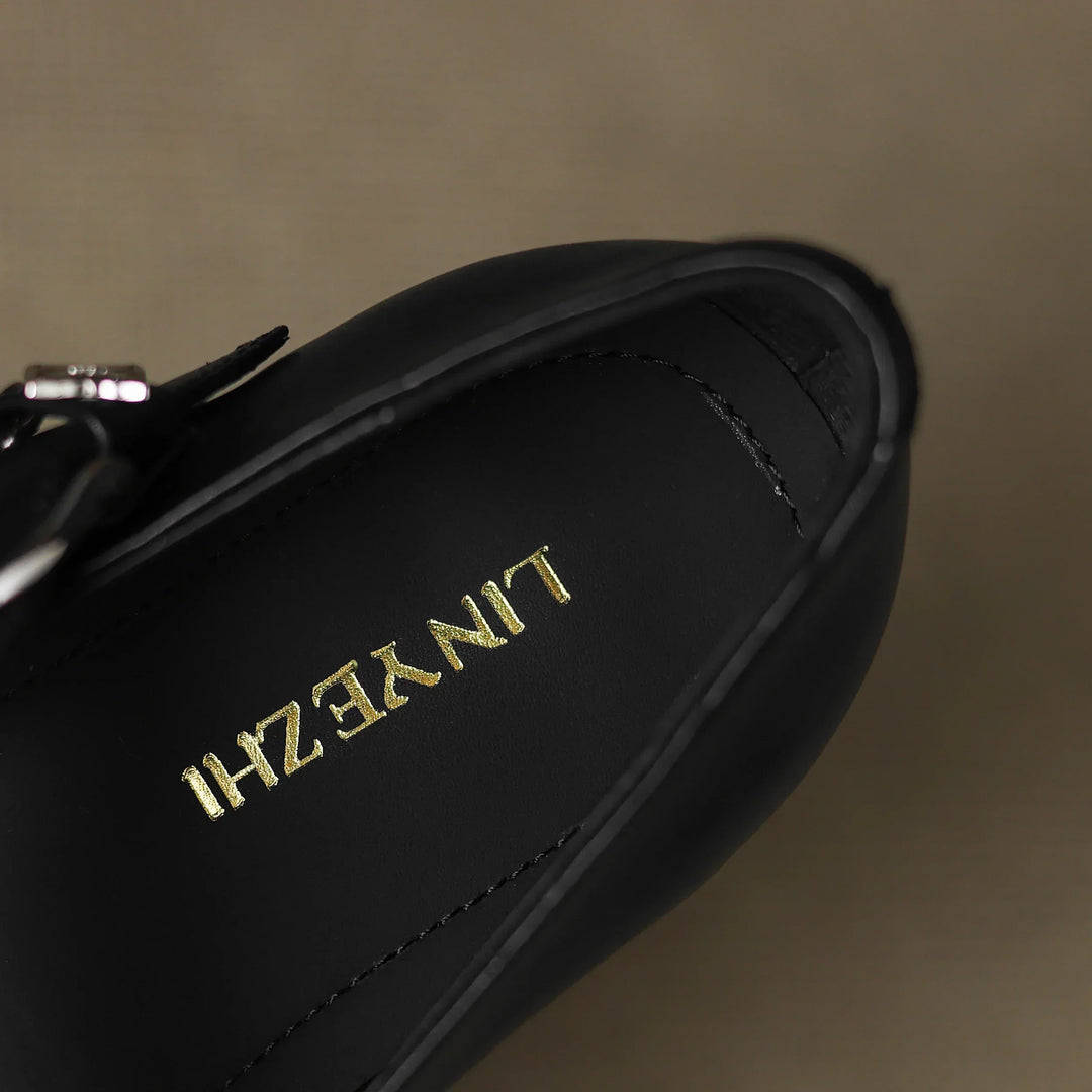 Kylen | Mary Jane Ballerinas with Studs