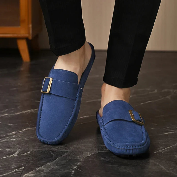 Isabella | Mule Loafers with Buckle