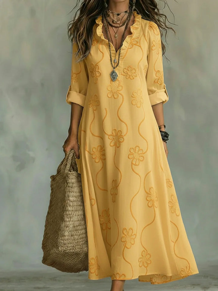 Sienna - Long Floral Dress