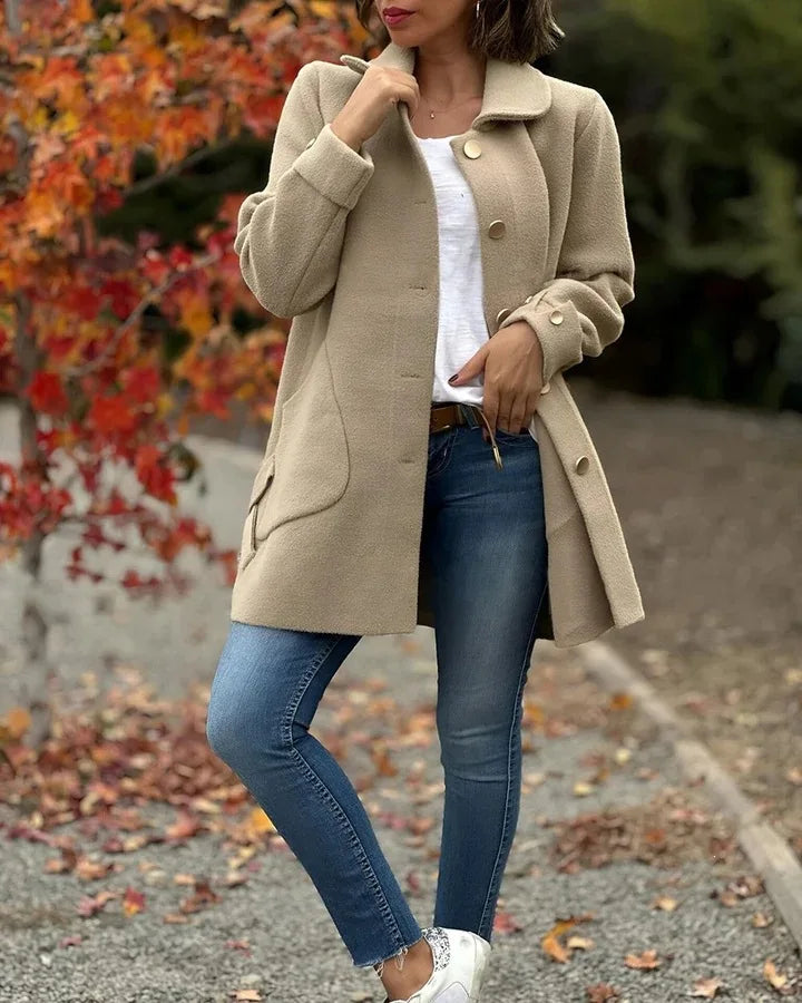 Yolanda | Casual Longline Jacket
