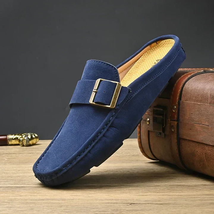 Isabella | Mule Loafers with Buckle