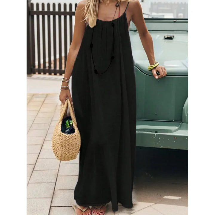 Talia | Backless Maxi Dress