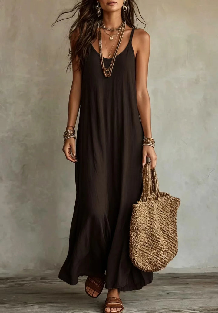 Saskia | Backless Cami Maxi Dress