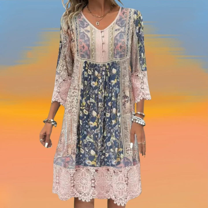 NAYA | BOHO LUXE MIDI DRESS