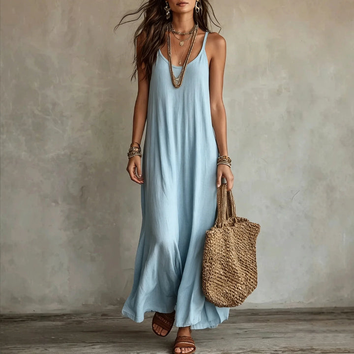 Saskia | Backless Cami Maxi Dress
