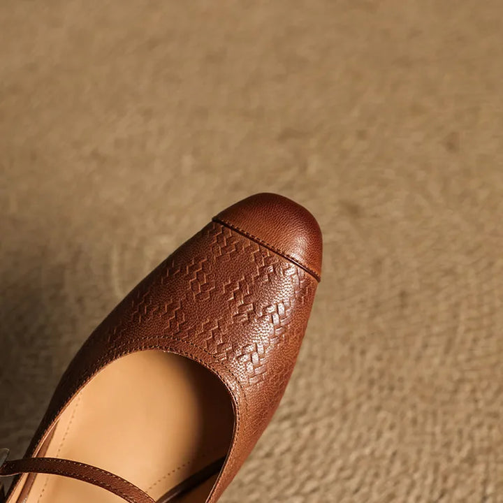 Liana | Mary Jane Mules with Heel